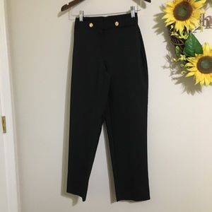 Women’s black dress pants- cropped